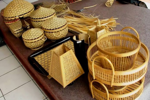 Kerajinan Bambu khas Kudus