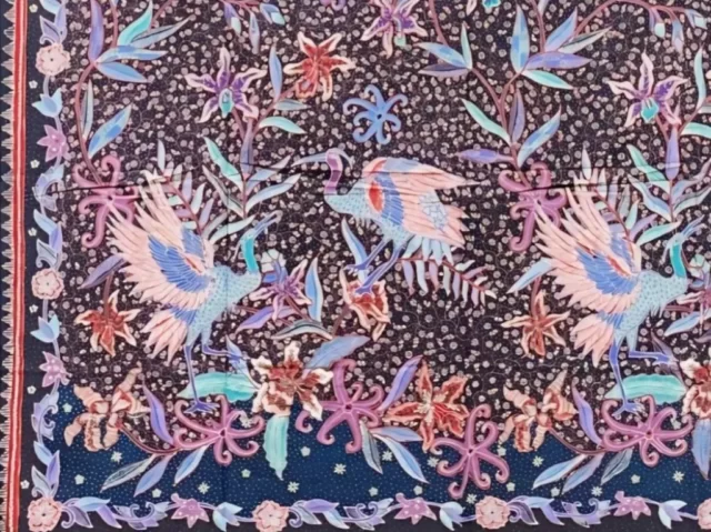 Oleh - oleh Khas Bontang Batik Kuntul Perak