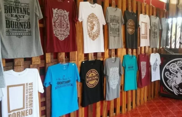 Oleh - oleh Khas Bontang Kaos Khas Bontang